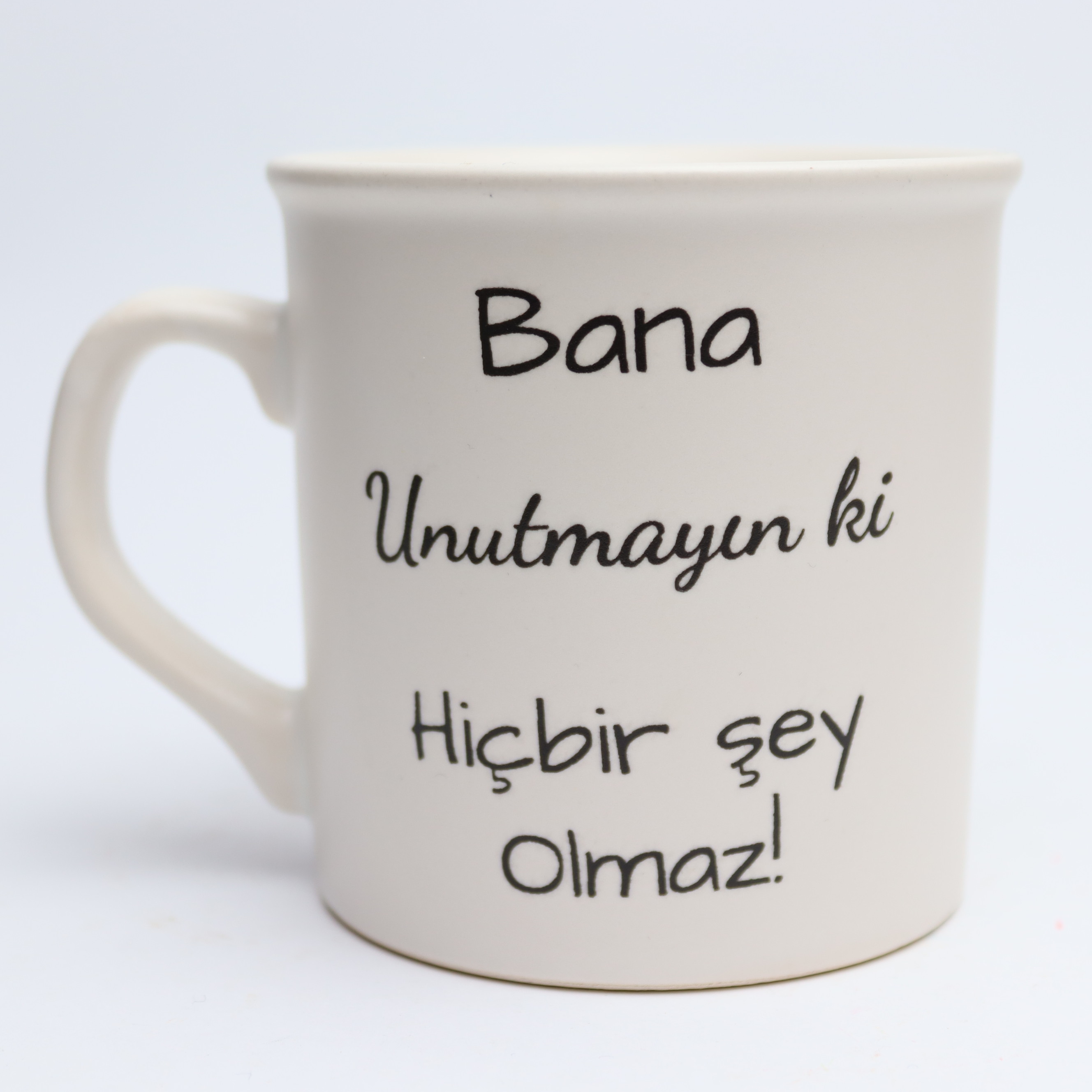 Fincan OVAL KREM BANA UNUTMAYIN K