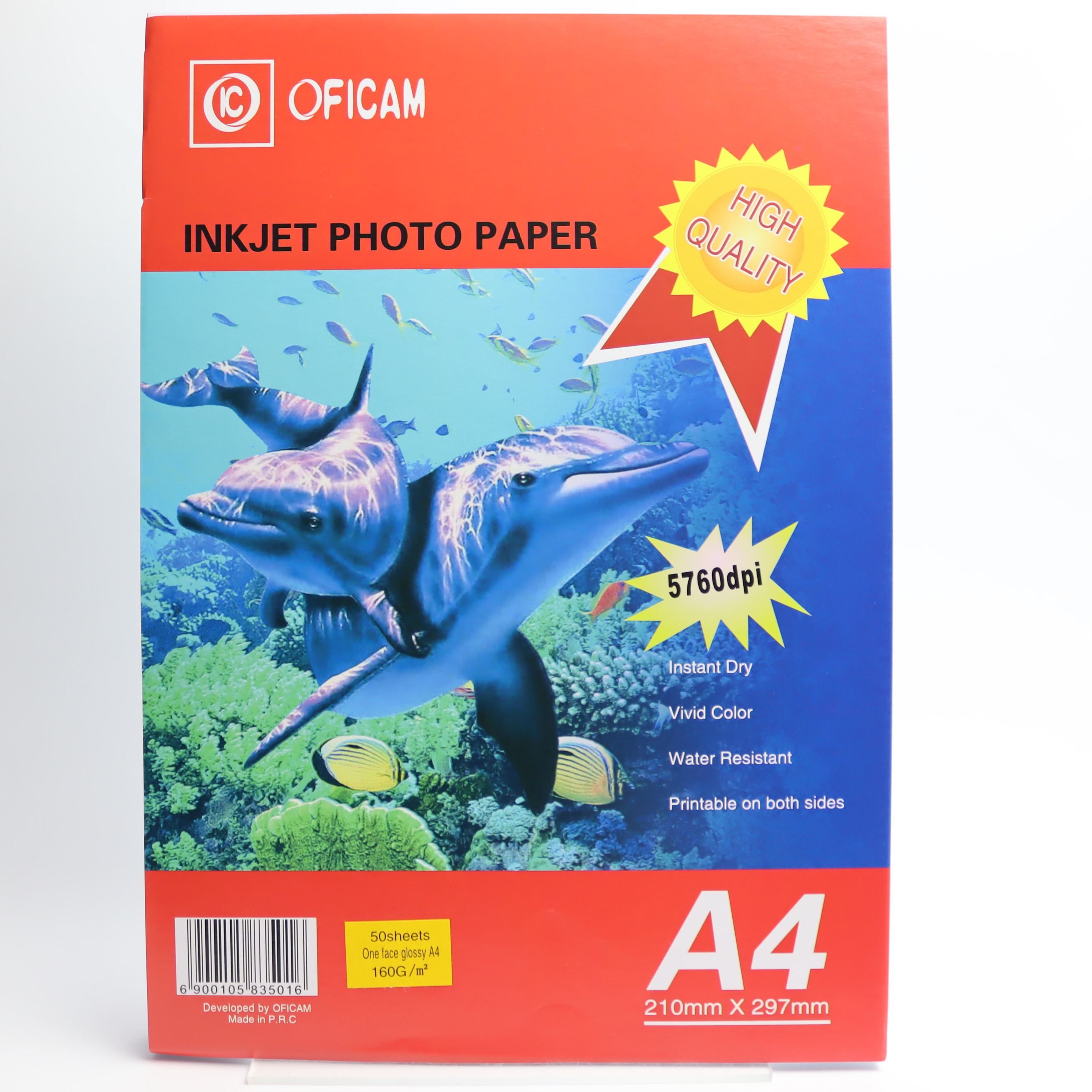 FOTO KAĞIZ 210*297 / one face-glossy / 160GR / OFICAM