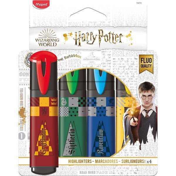 Textmarker - Harry Potter / 4 rəng / 740701 / Maped