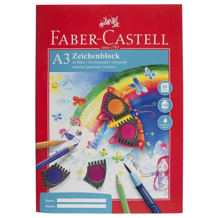 Albom A3 /  Akvarel / 100 gr / 20 list / 212048 / Faber Castell