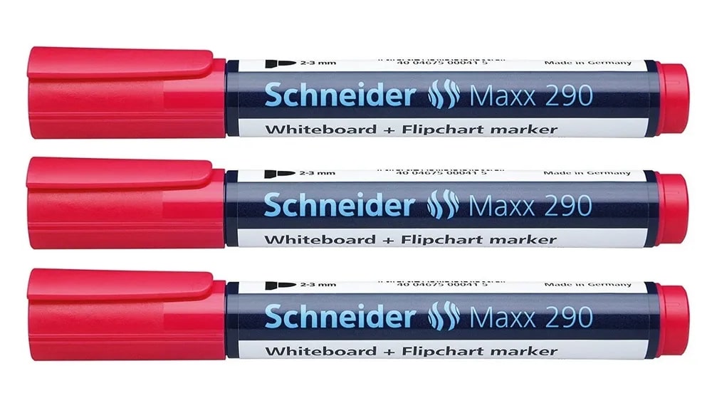 Marker lövhə / 129002 / Qırmızı / Schneider