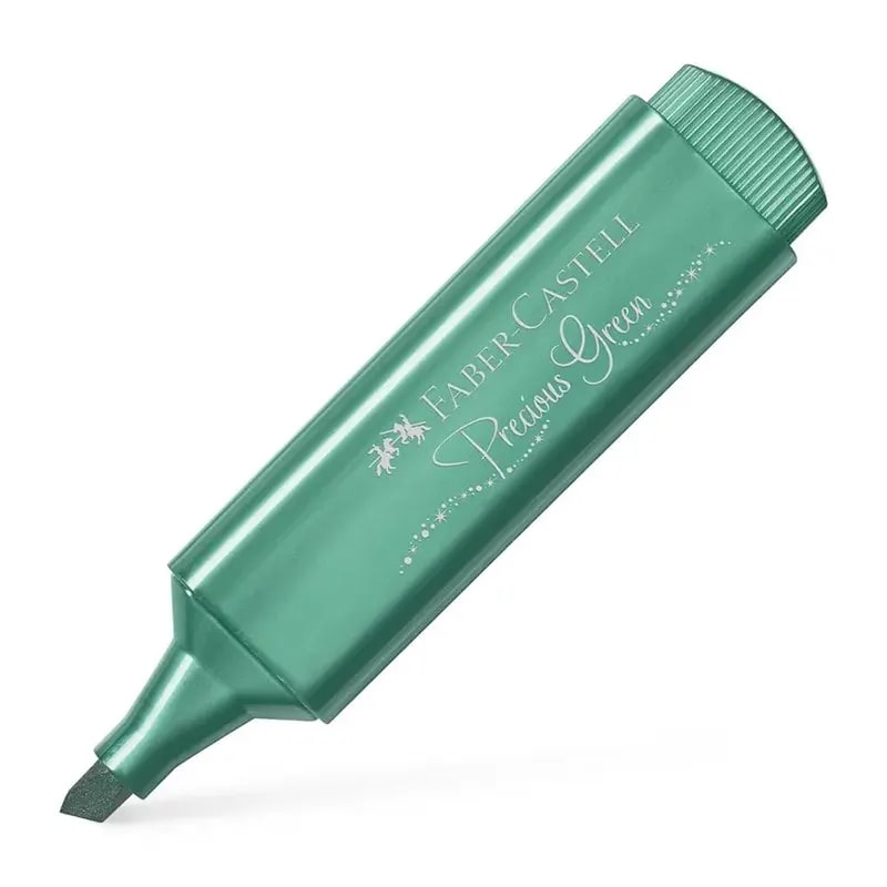 Textmarker yaşıl metallic / 154639 / FABER-CASTELL