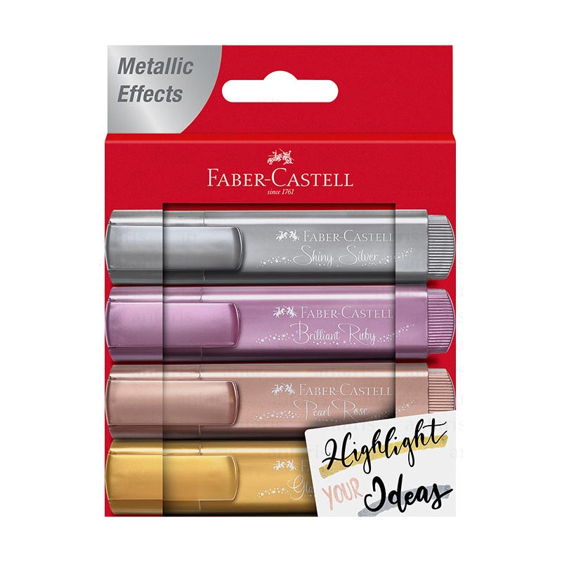 Textmarker 4 rəng / 154640 / FABER-CASTELL