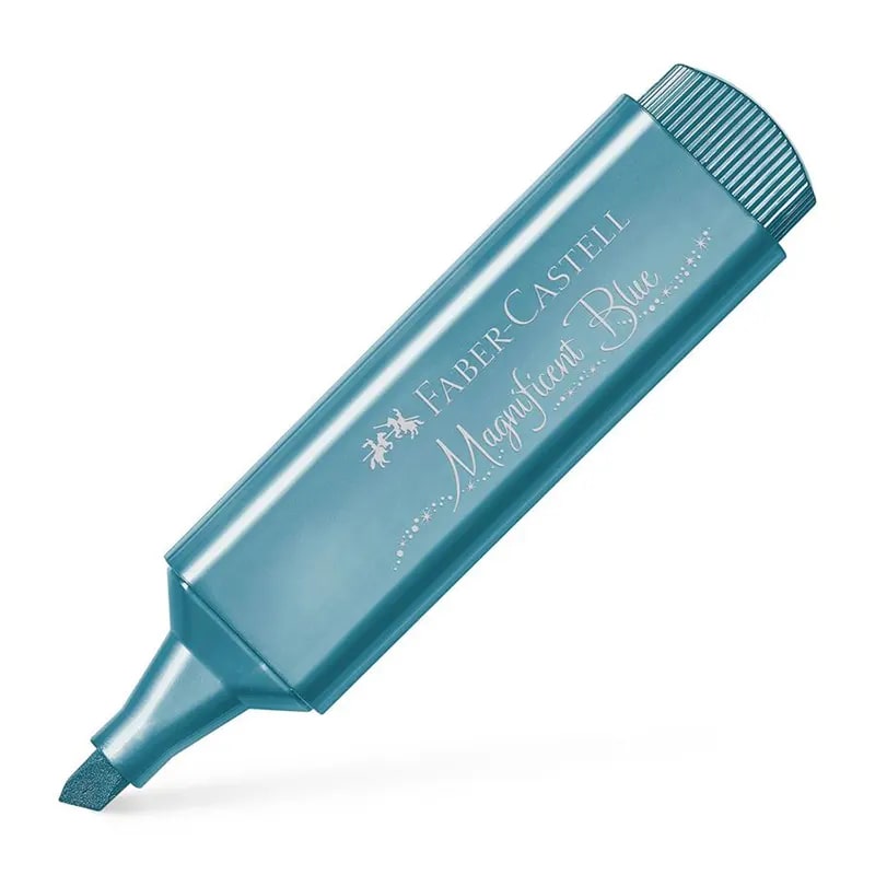 Textmarker mavi metallic / 154647 / FABER-CASTELL