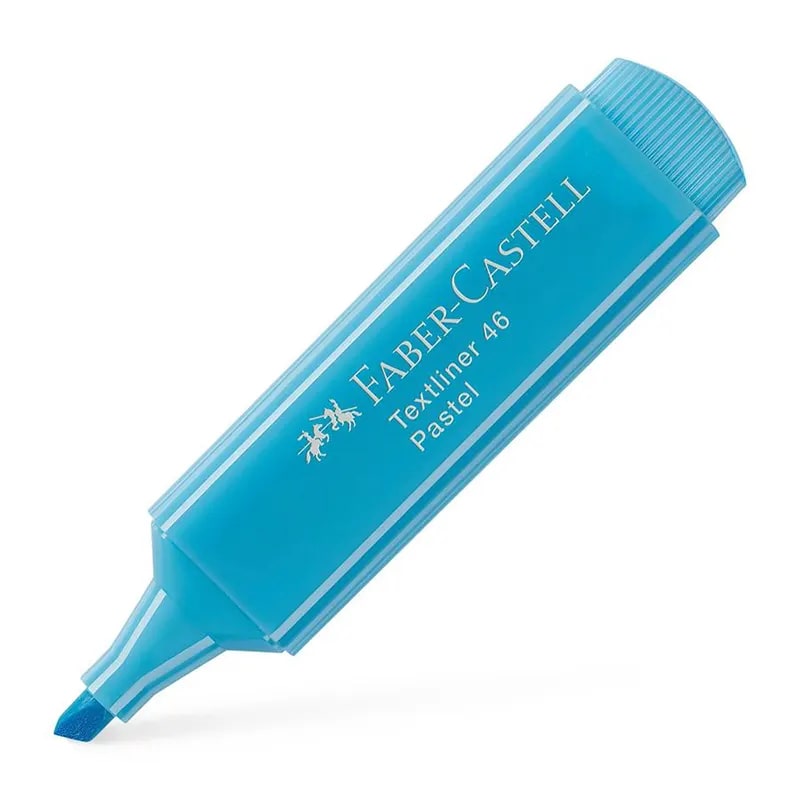 Textmarker pastel mavi / 154657 / FABER-CASTELL
