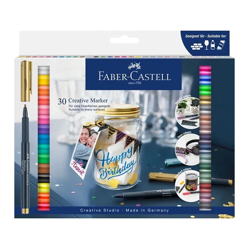 Marker Creative 30x /160730 / Faber Castell