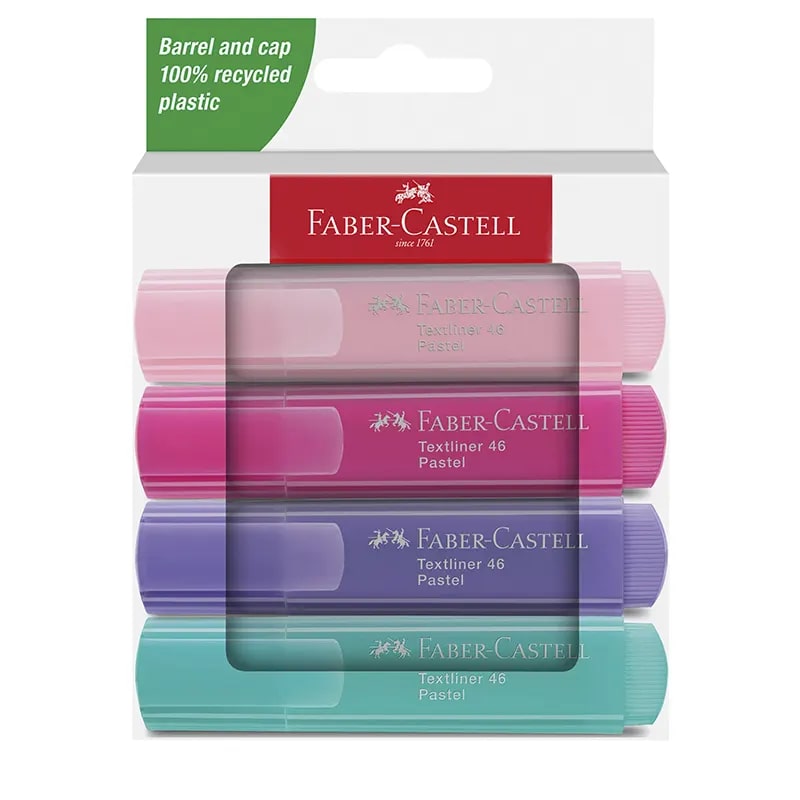 Textmarker 4 rəng / 254654 / FABER-CASTELL