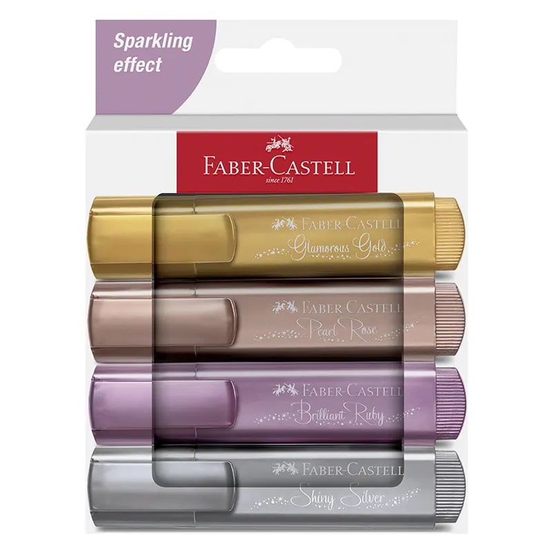Textmarker 4 rəng / 254674 / FABER-CASTELL