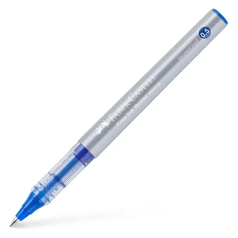 Qələm gel 0.5mm mavi 348501 Faber Castell