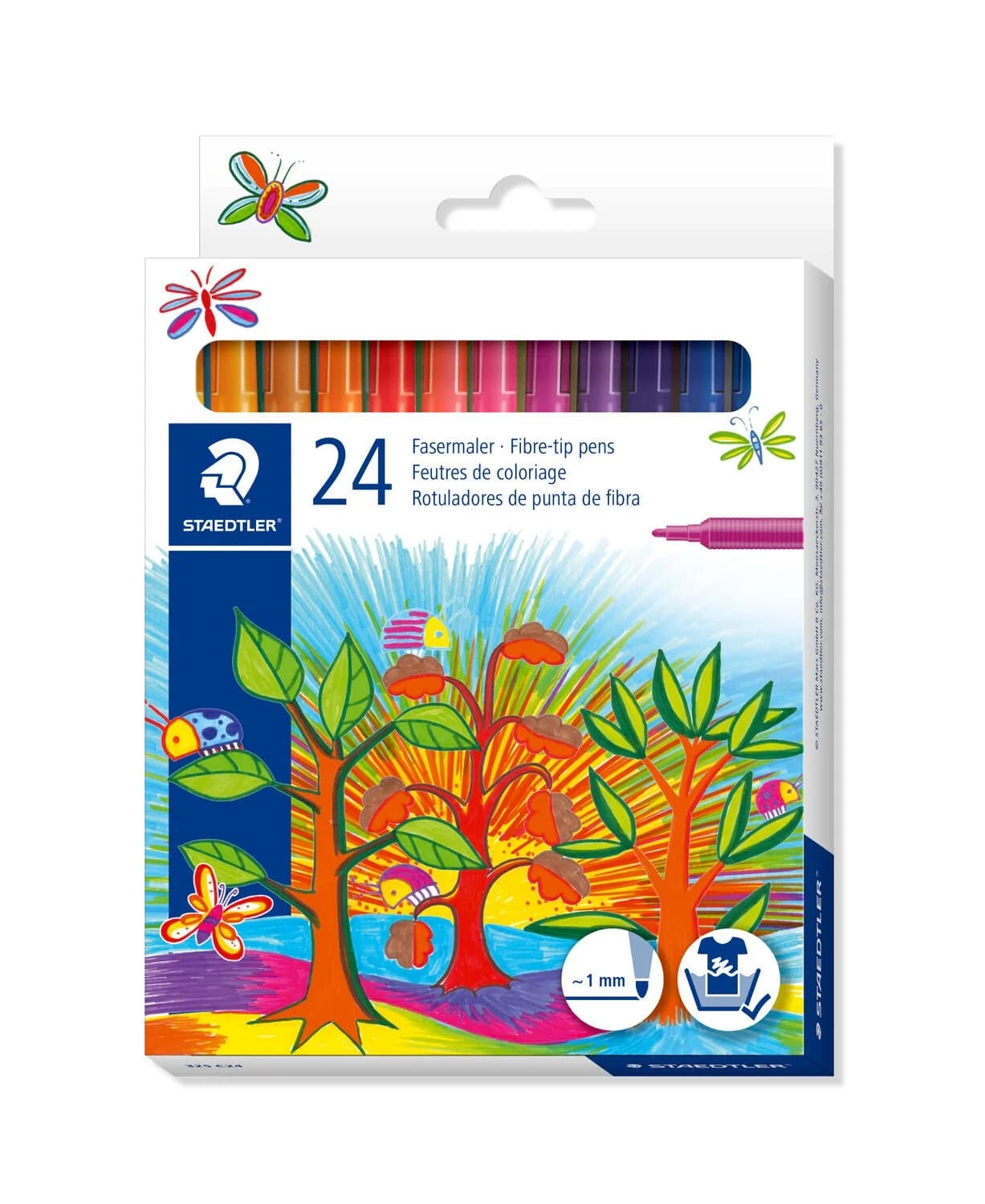 Flomaster / 24 rəng / 325 C24 / Staedtler
