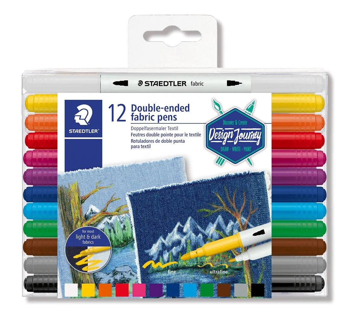 Flomaster - iki başlı / 12 rəng / 3190 TB12 / Staedtler