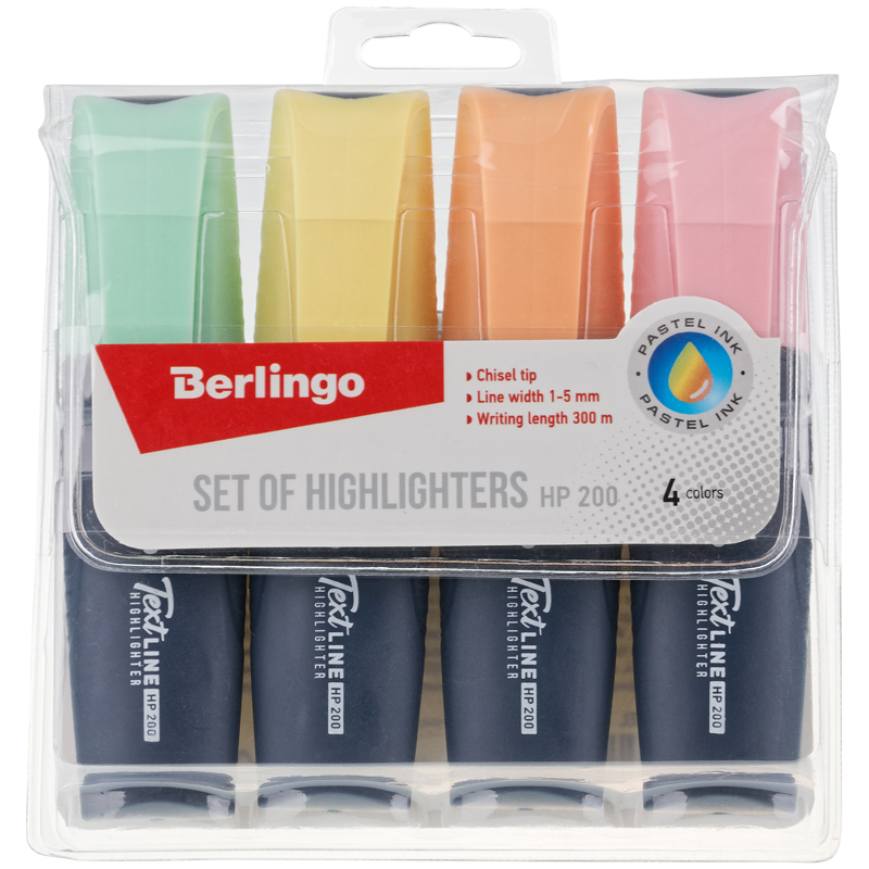 Textmarker 4 rəng\T5020\BERLİNGO