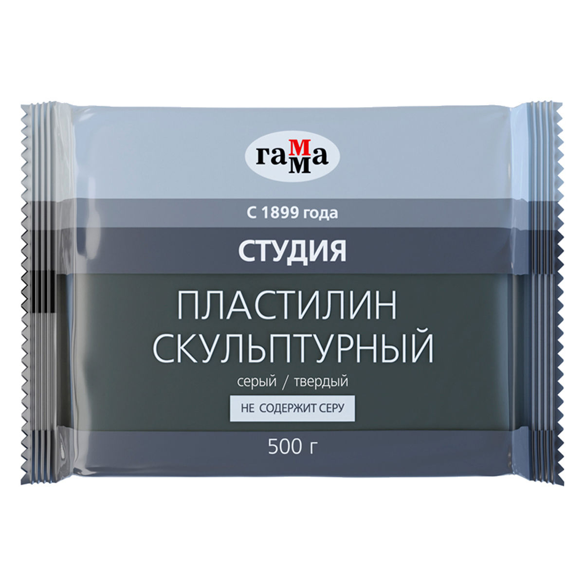 Plastilin Skulpturnıy Serıy / tverdıy / 500 gr / Qamma