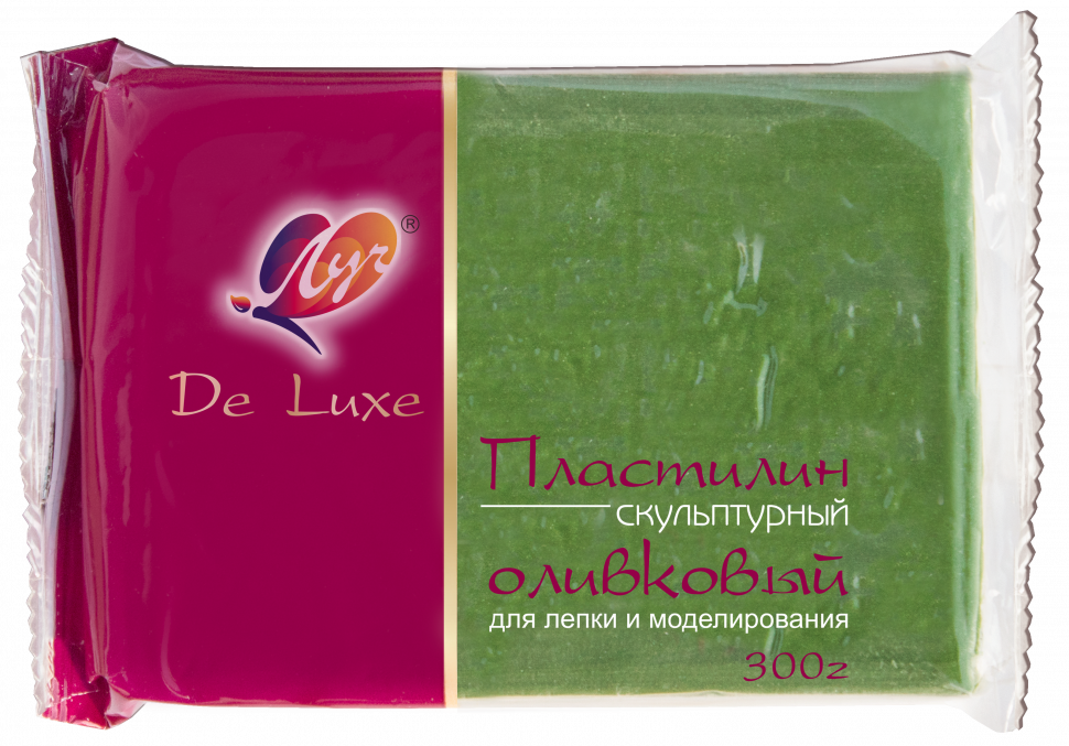 Plastilin Skulpturnıy Olivkovıy / 300 gr / Luç