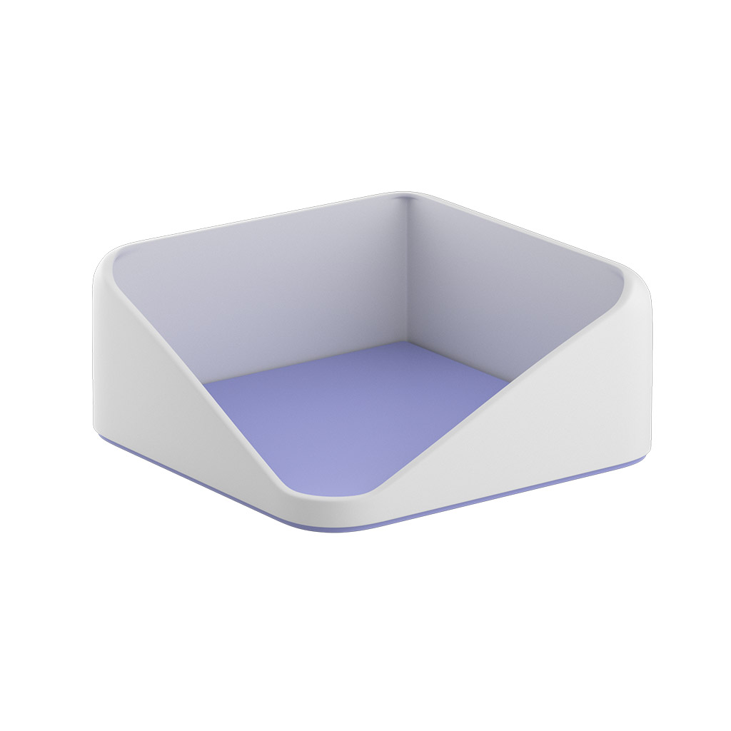 QEYD KAĞIZI QABI ERICHKRAUSE® FORTE, PASTEL PLASTİK AĞ / 55974