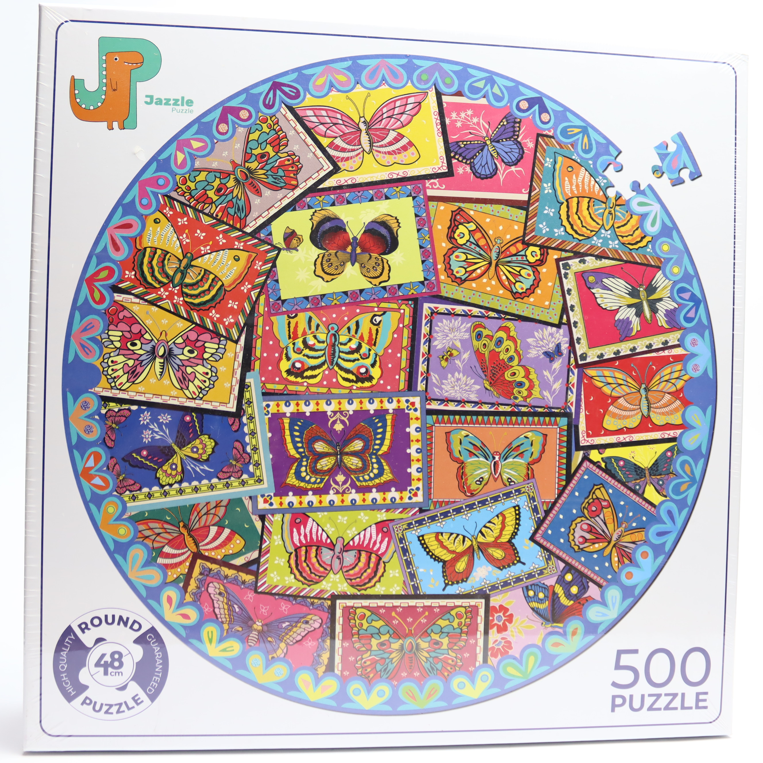 Pazl round 48 sm / Butterlies