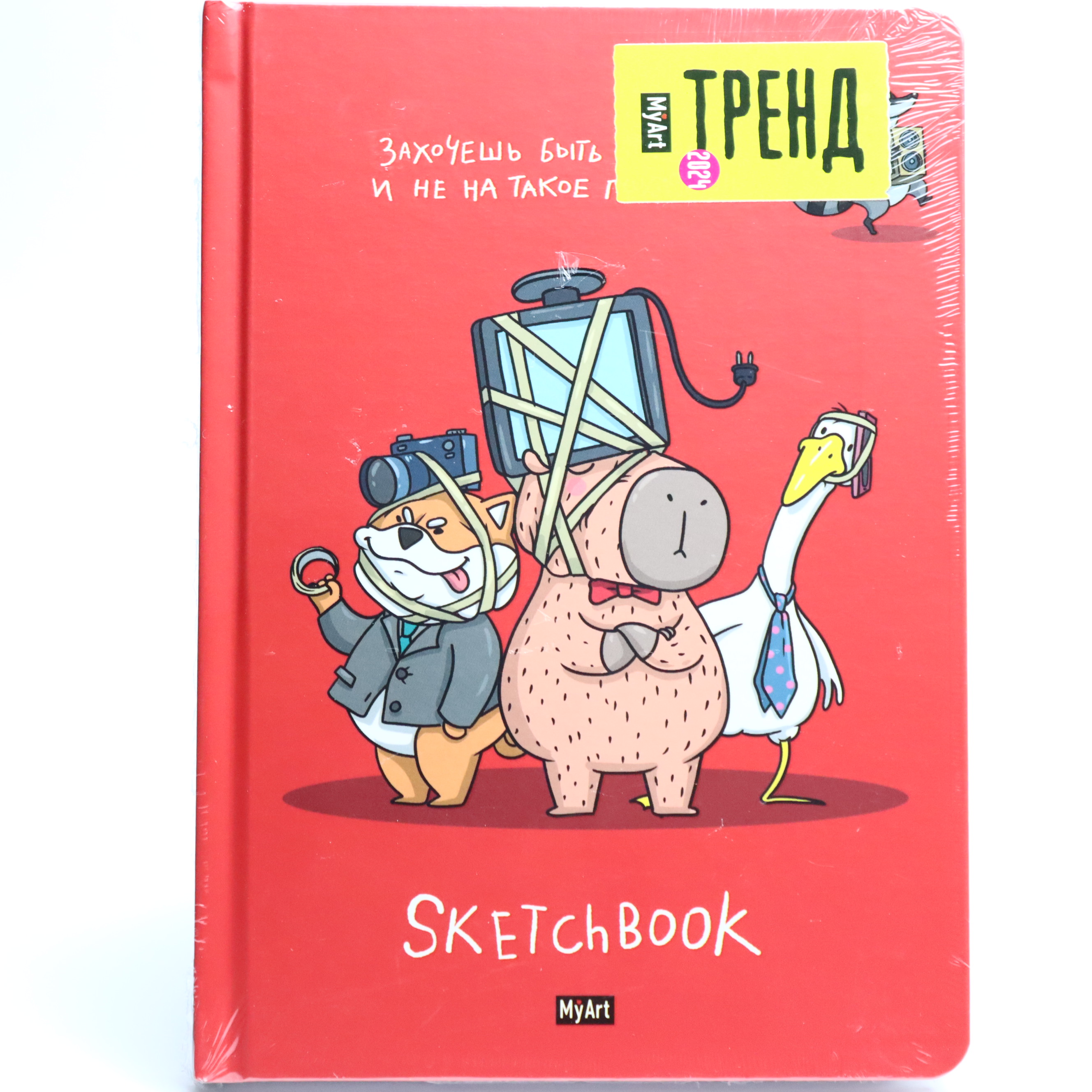 Sketchbook A5 / 64 L / 120 gr / СБ64-3315 / Zaxoçeş bıtv trende ... / MyArt