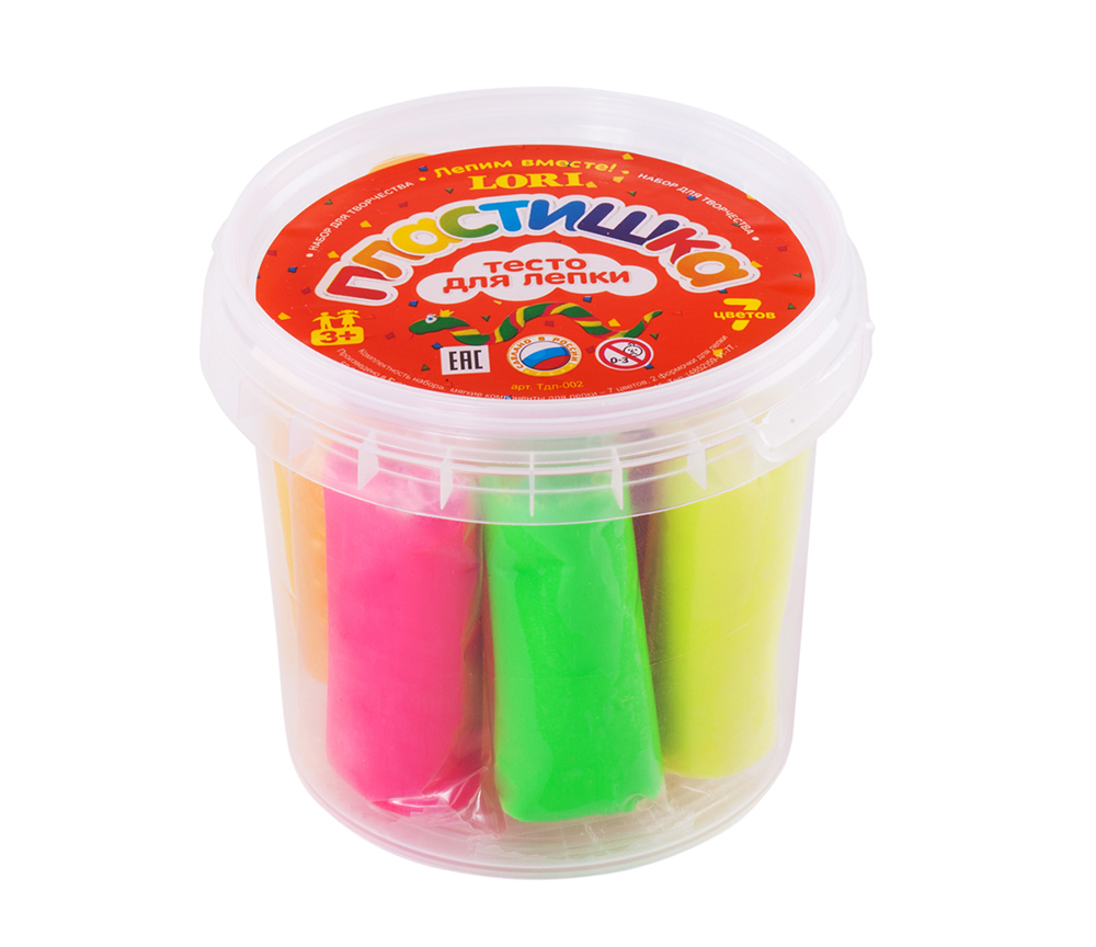 Uşaq Yaradıcılığı LORI OYUN XƏMIRI №2, 7RƏNG. 24 GR / Тдл-002