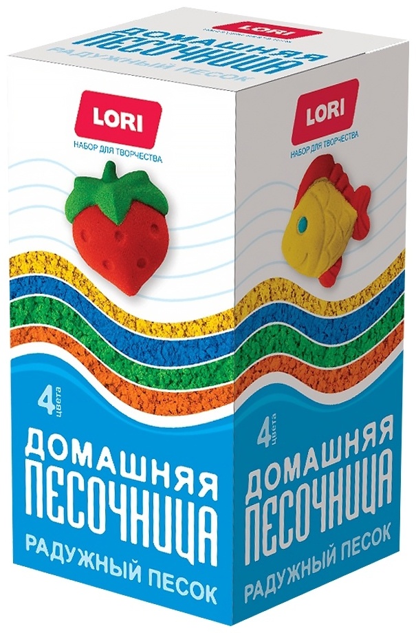 Радужный песок 4 цвета по 80 гр / Пт-022 