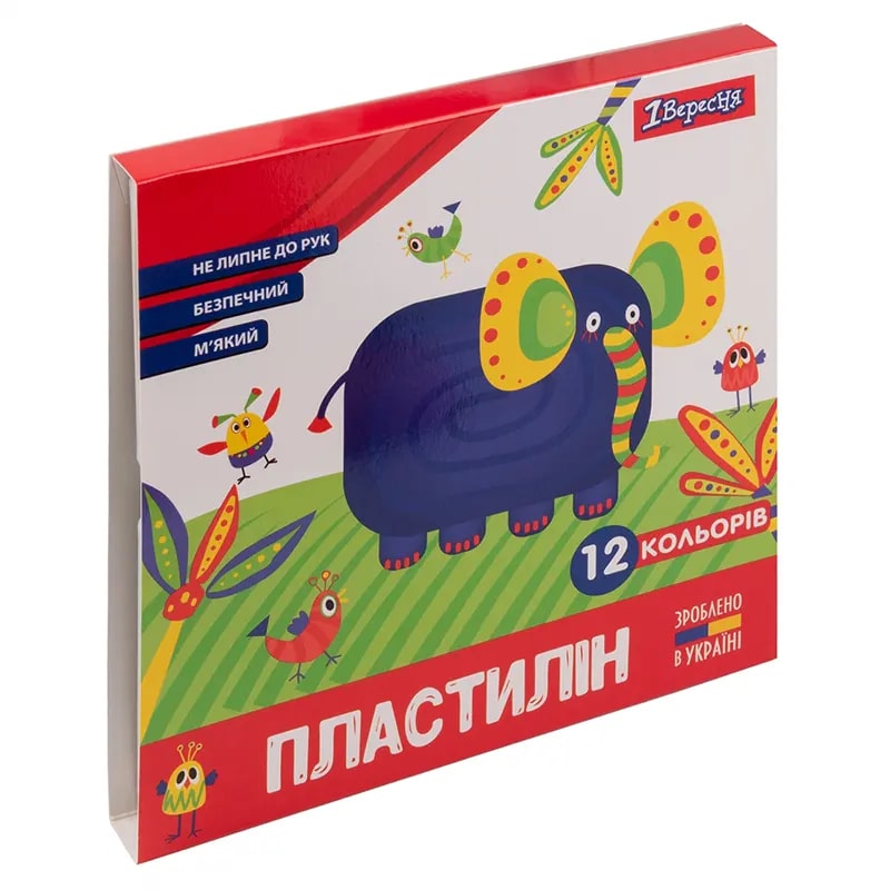 Plastilin 240 gr / 12 rəng / 540586 / Veresnya