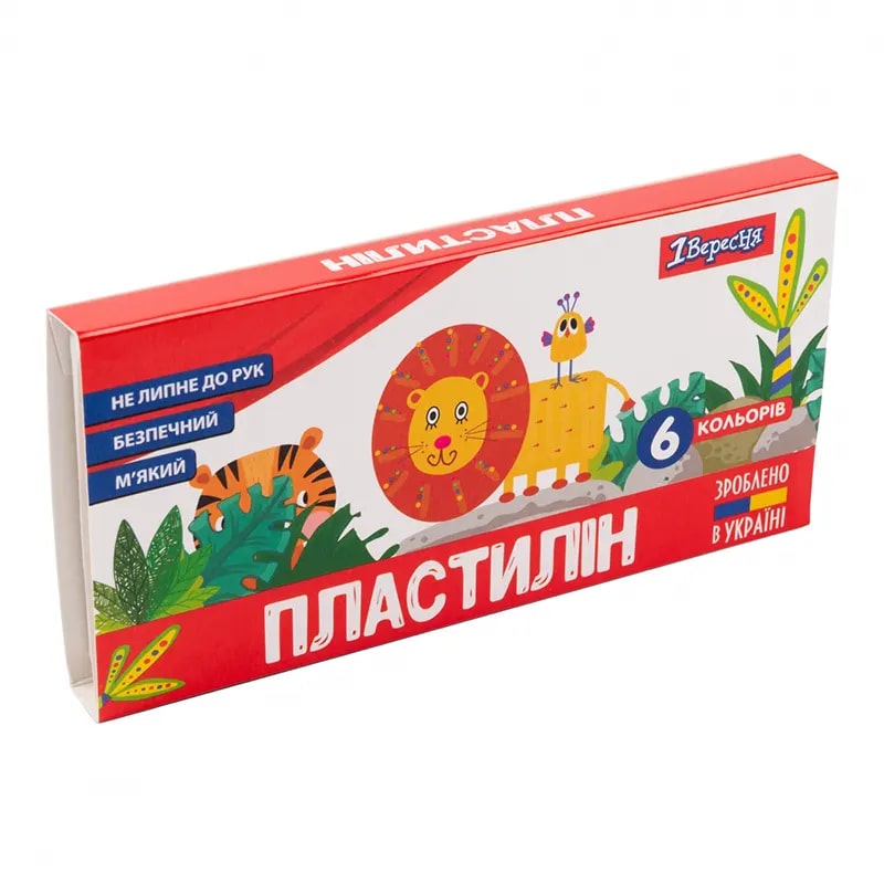 Plastilin 120 gr / 6 rəng / 540512 / Veresnya