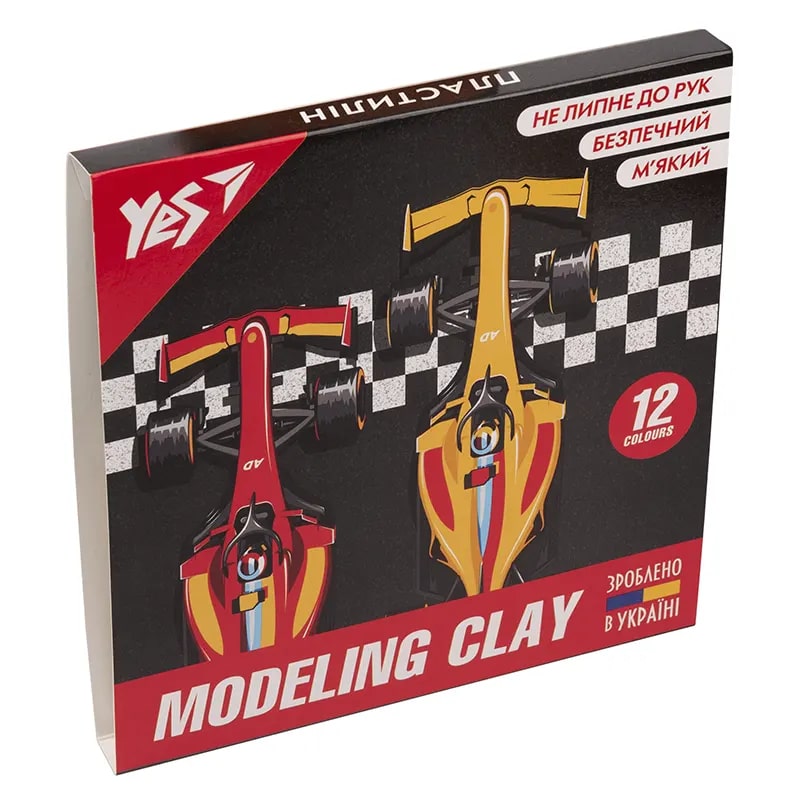 Plastilin 240 gr / 12 rəng / 540599 / YES