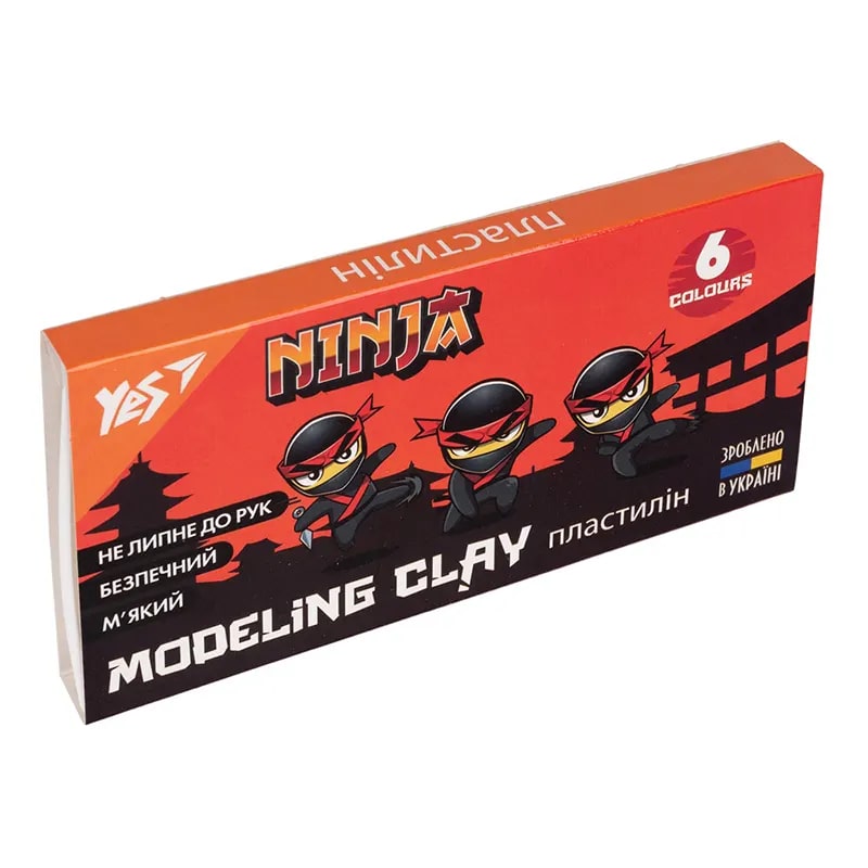 Plastilin 120 gr / 6 rəng / 540624 / YES