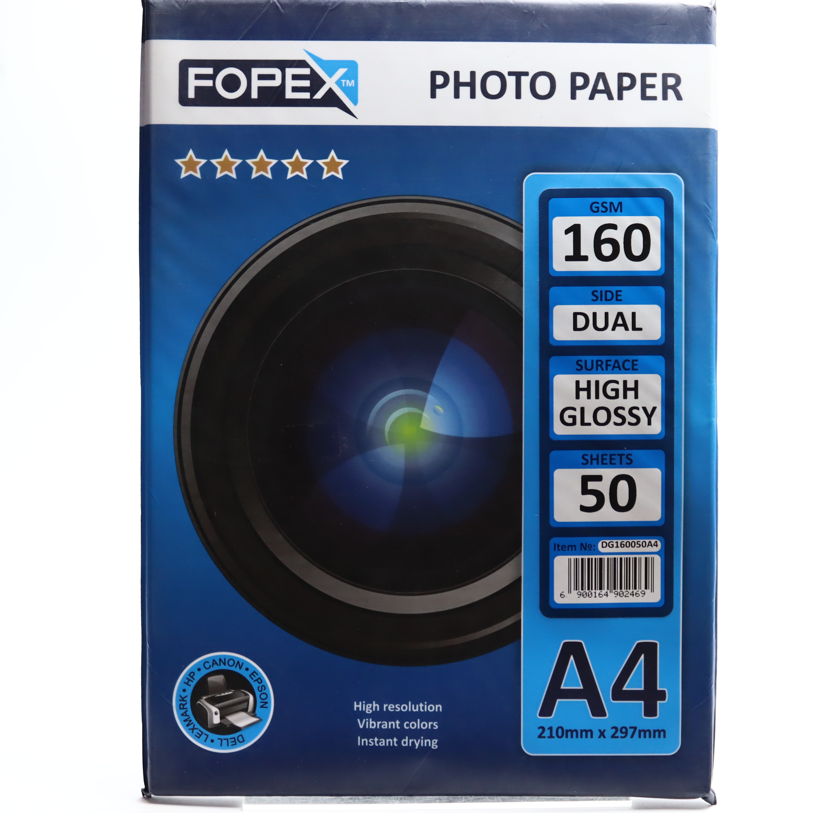 FOTO KAĞIZI 160 GR / DG160050A4 / FOPEX\DUAL