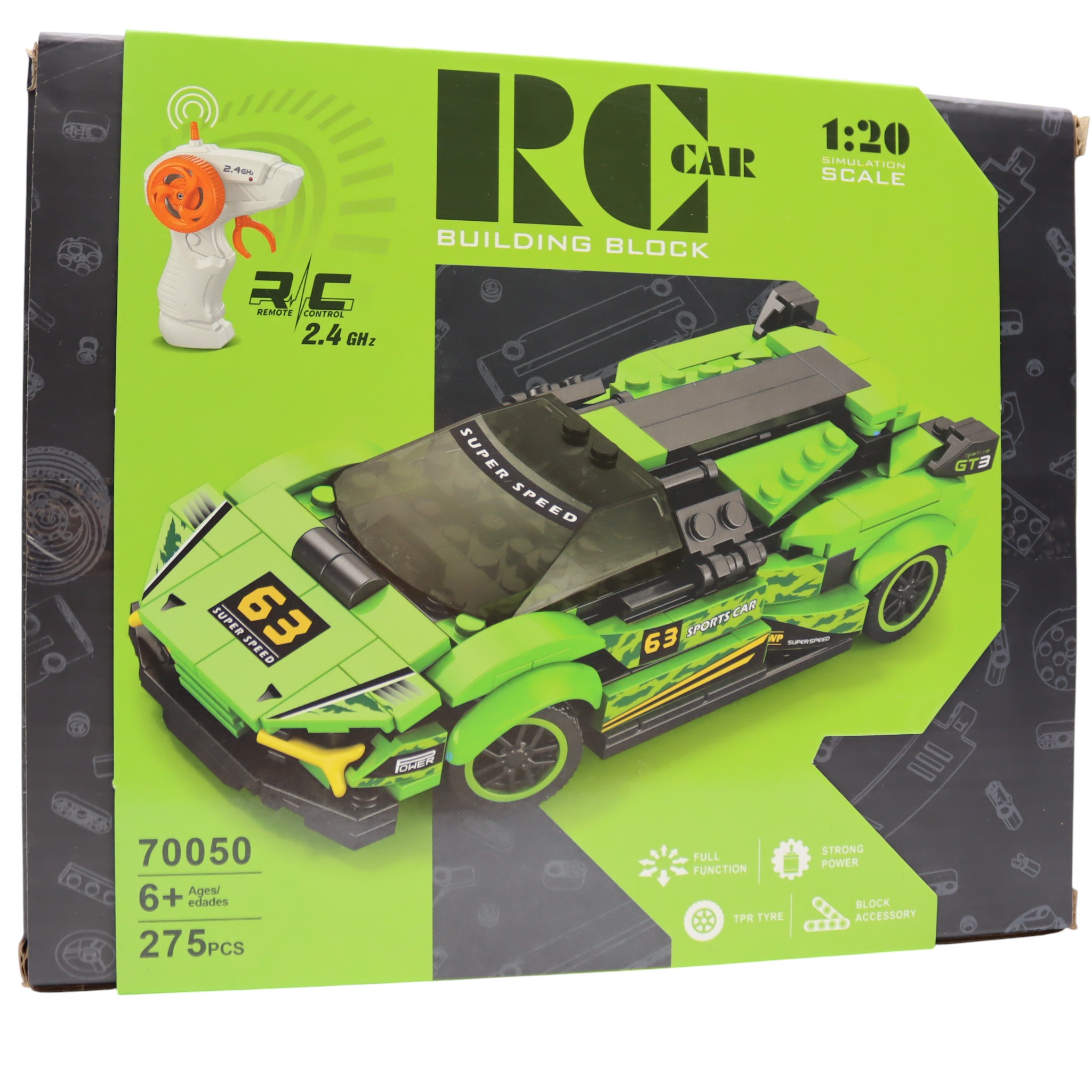 Lego maşın (motorlu, putlu) / 275 pcs / 70050