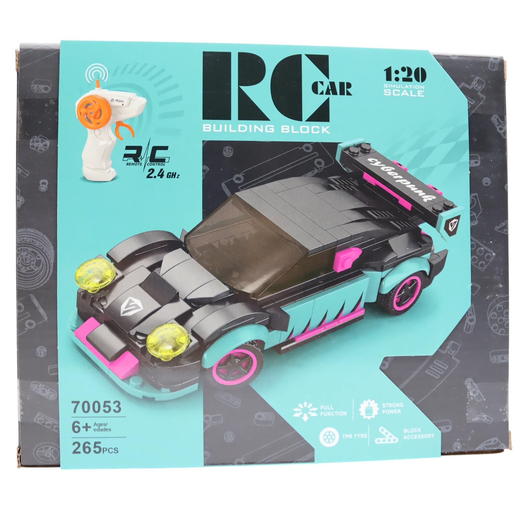 Lego maşın (motorlu, putlu) / 265 pcs / 70053