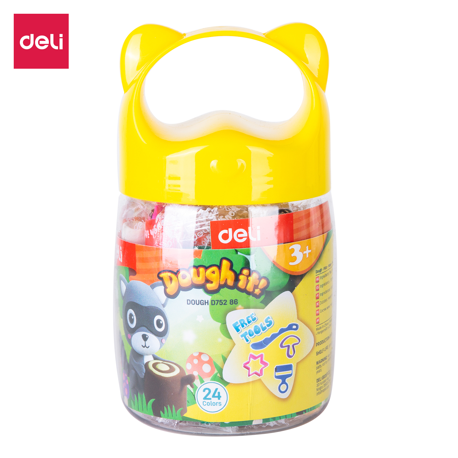 Plastilin 24 rəng / D75286 / Deli