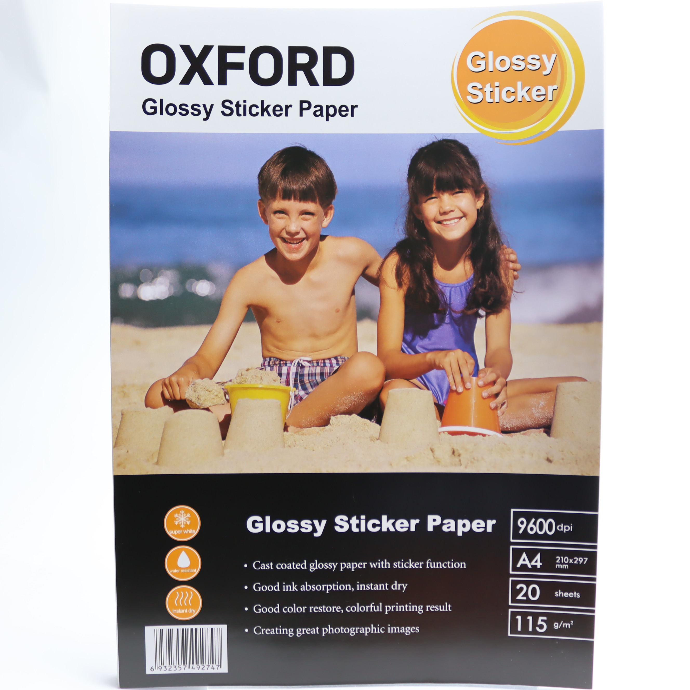 FOTO KAĞIZI 115 GR / 210*297 mm / STİKER / OXFORD