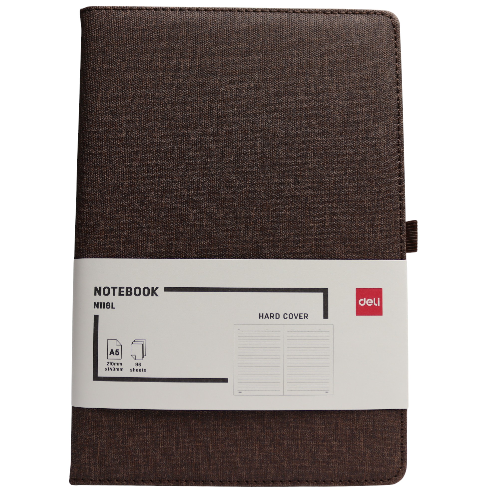 Bloknot Deli N118L A5 96v \ Lıght Grey												