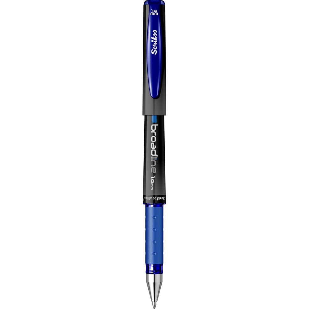 Qələm gel 1.0 mm Broadline mavi / 86312 / Scrikss