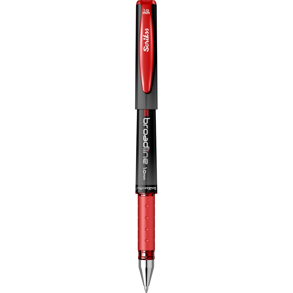 Qələm diyircəkli 1.0 mm Broadline qırmızı / 86329 / Scrikss