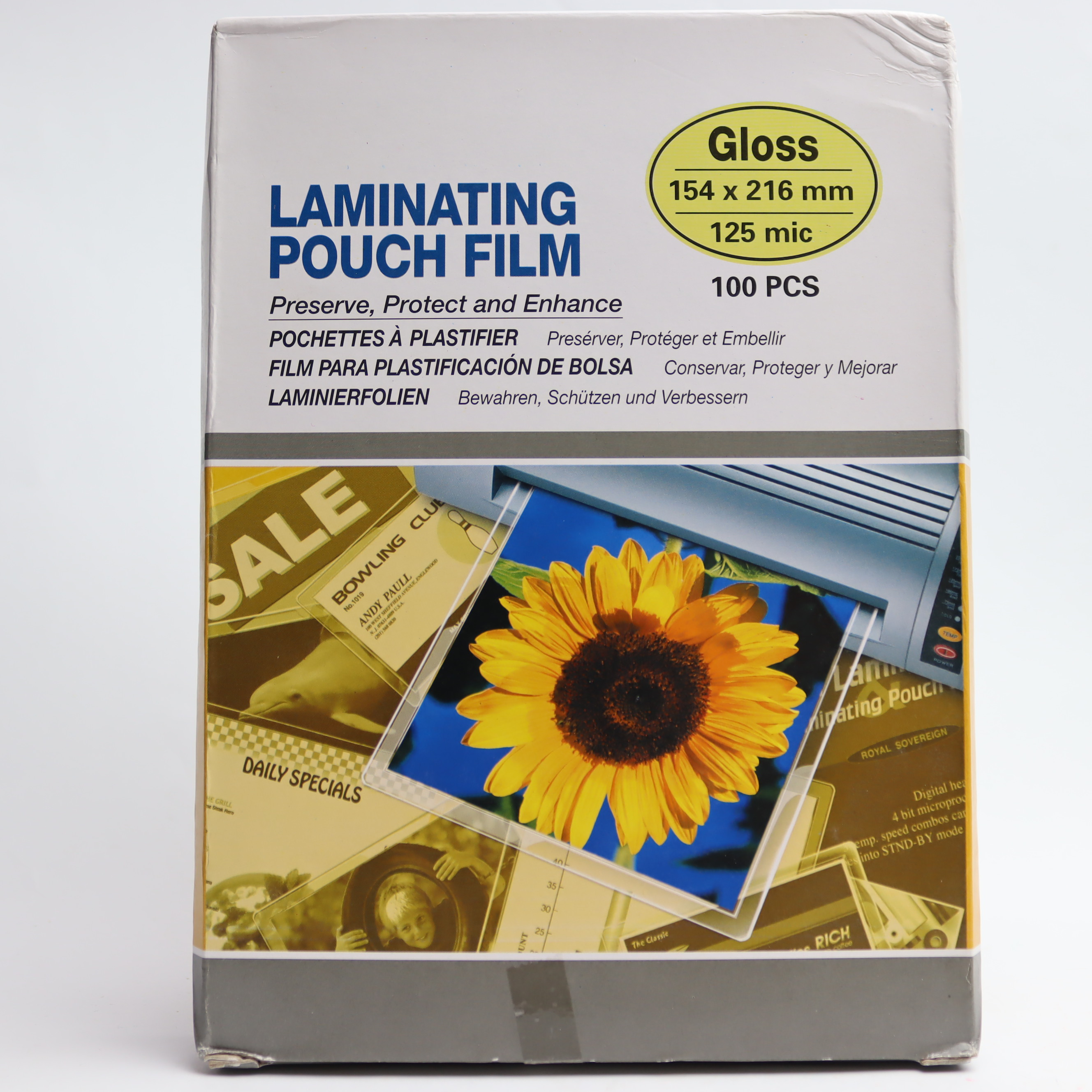 Laminasiya plyonka A5 125mik. A-224