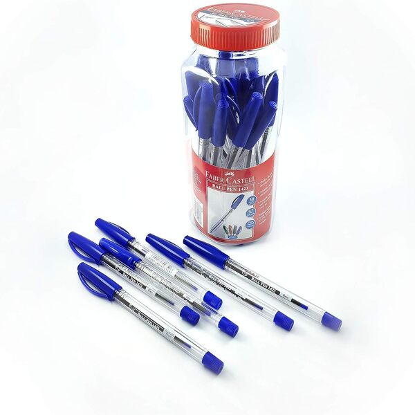 QƏLƏM \ BALL PEN 142351 \ 0.7 mm \ Mavi \ Faber Castell