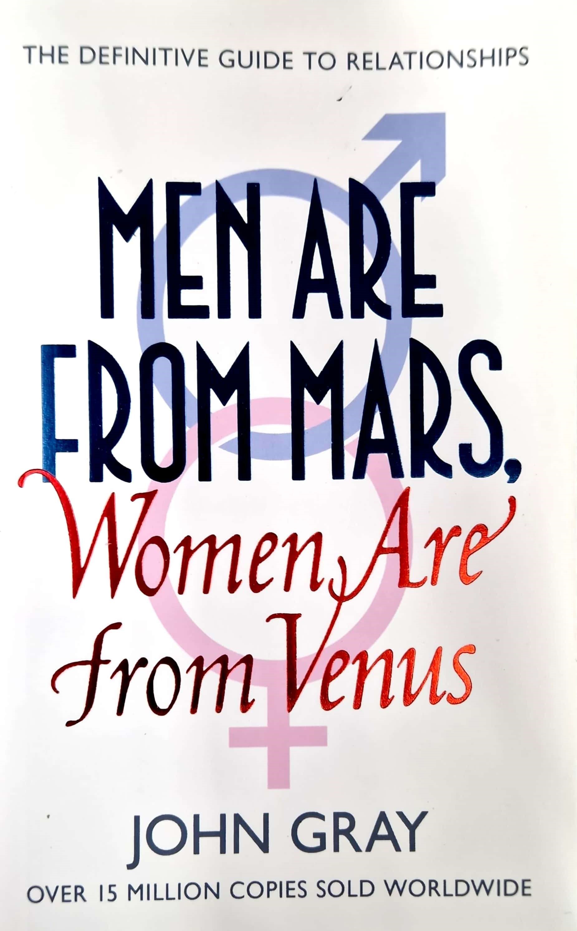K. Eng. Men are from Mars,Women are from Venus