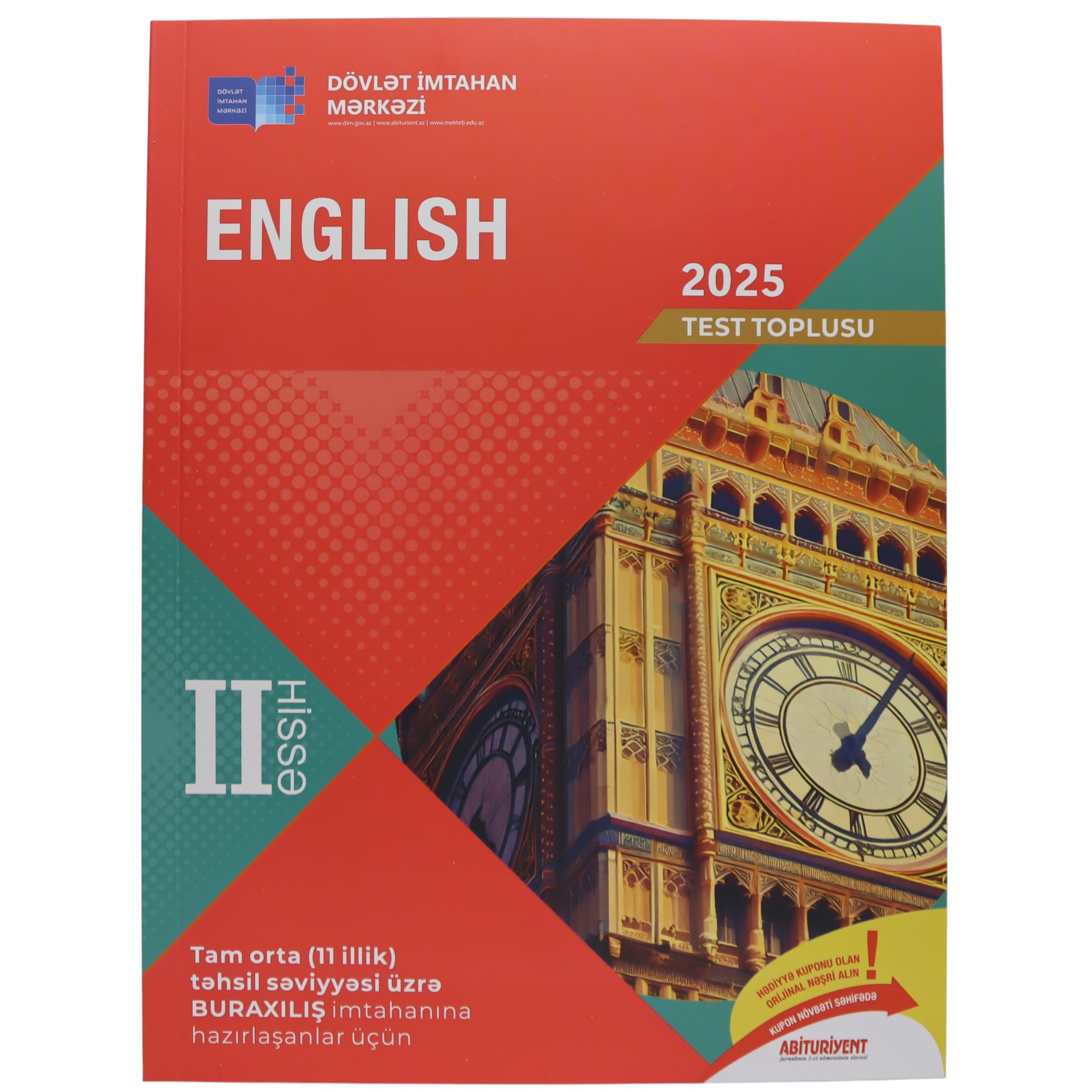 English / Test toplusu / II hissə / Dim