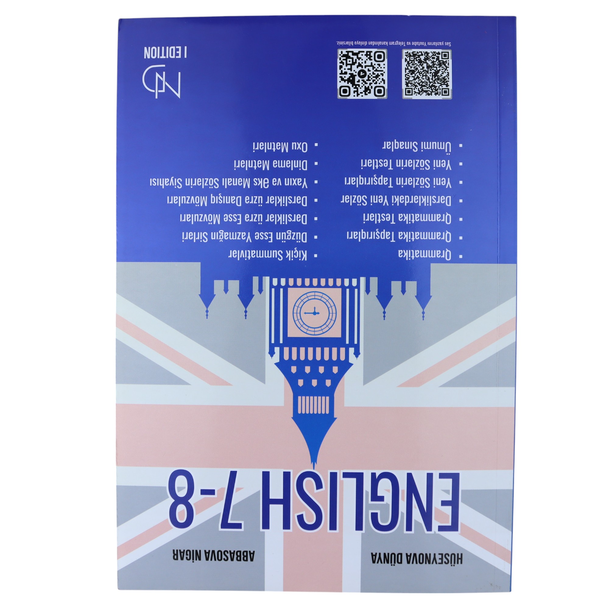 English 7-8-ci siniflər üçün / Abbasova.N Hüseynova.D 