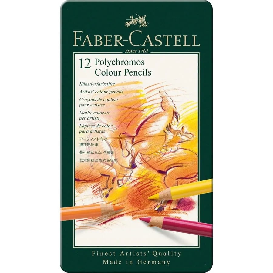 Karandaş 12 rəng 110012 Faber Castell 