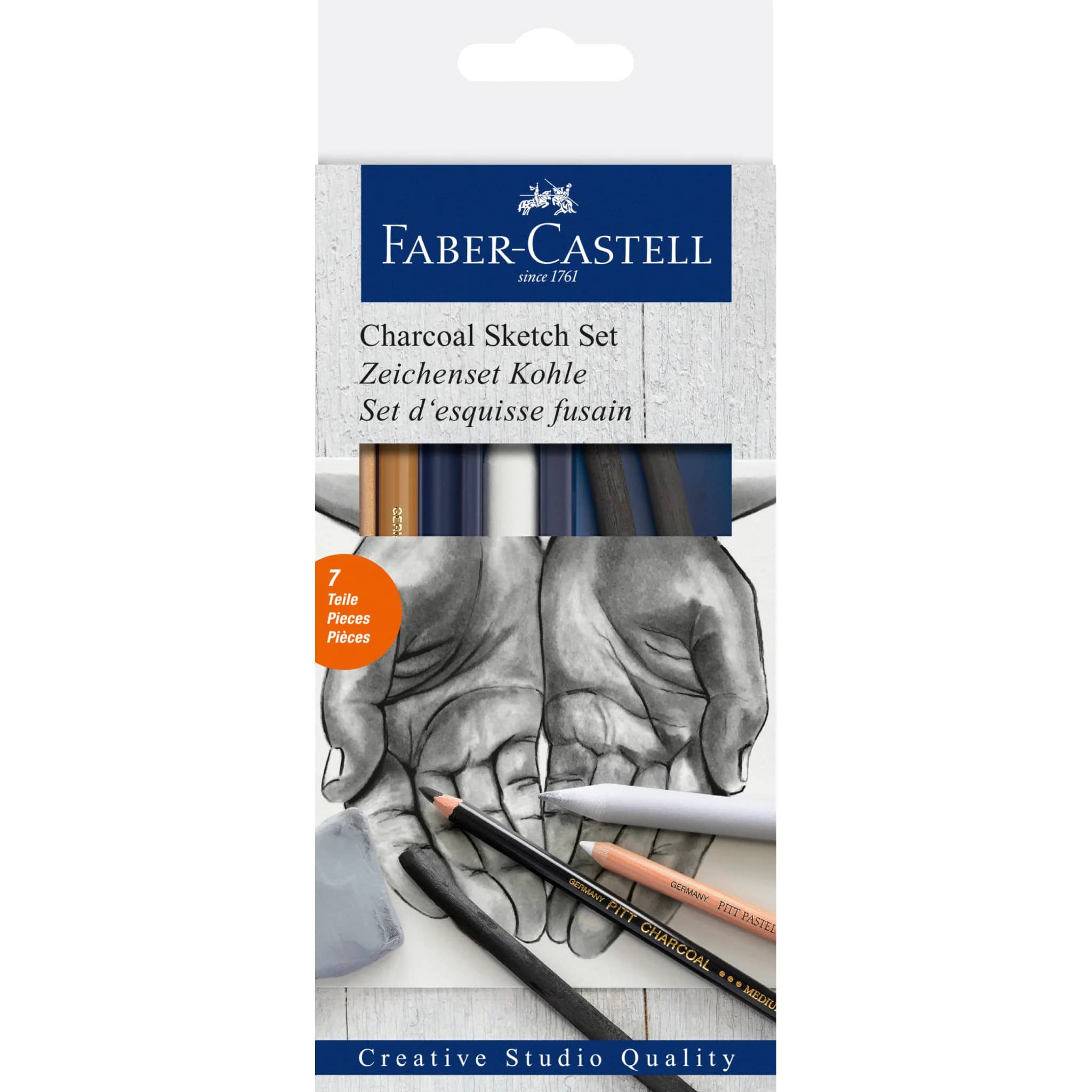 Karandaş-Kömür dərsti / 114002 / Faber Castell