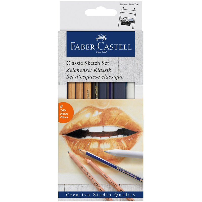 Karandaş-Kömür dərsti / 114004 / Faber Castell