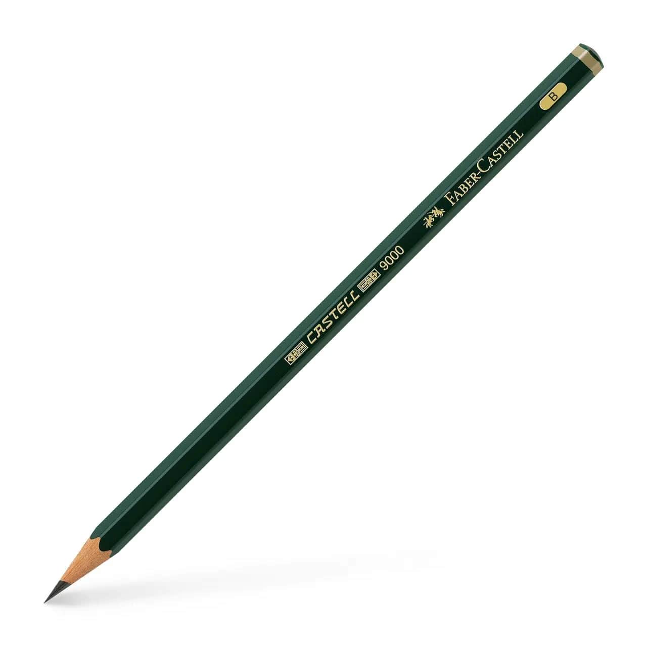 Karandaş sadə B yaşıl Faber Castell
