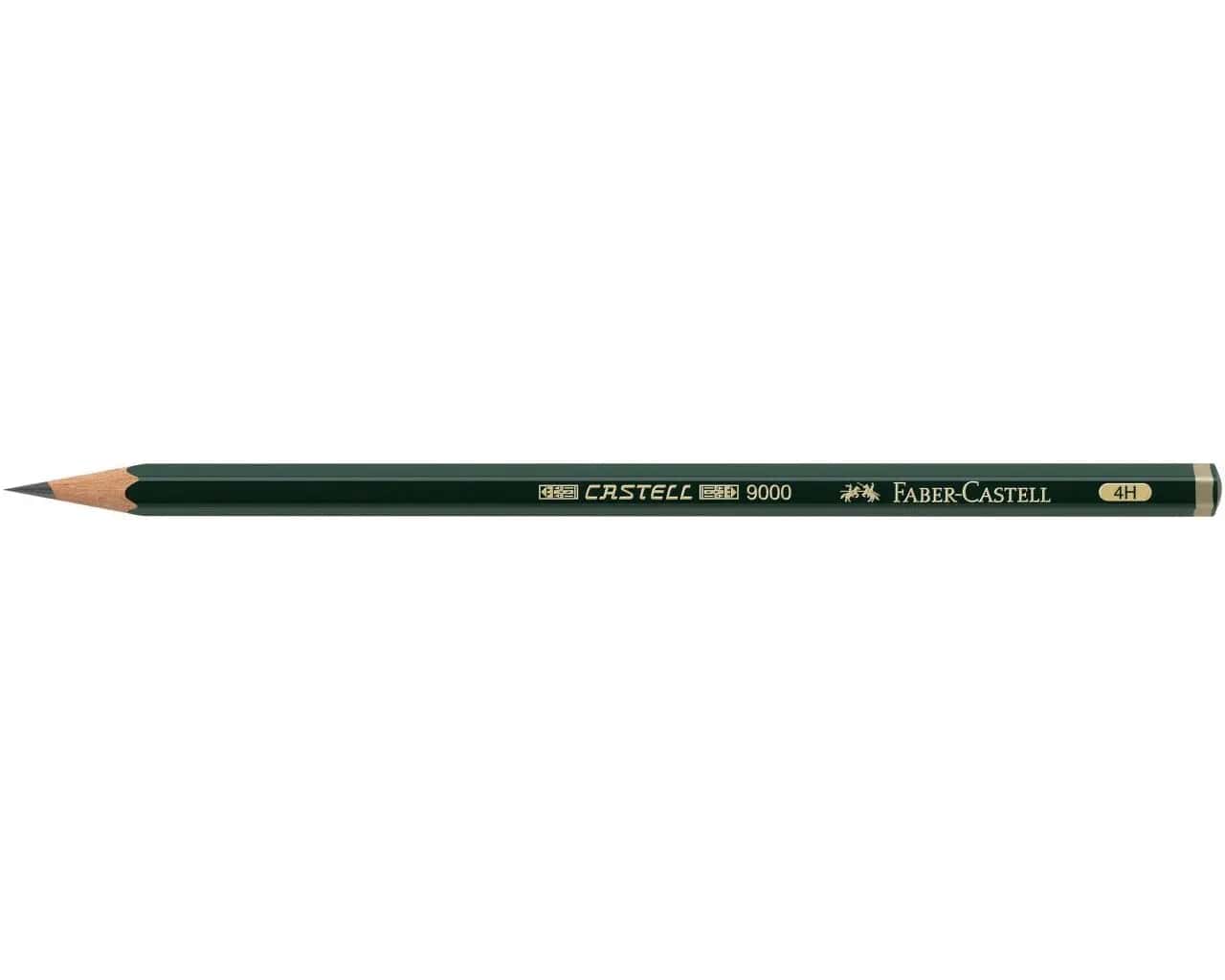 Karandaş sadə 4H yaşıl Faber Castell
