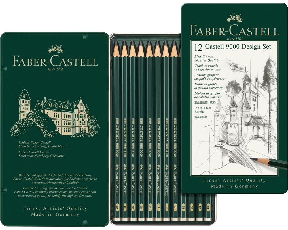 Karandaş 1x12 9000 / 119064 / Faber Castell