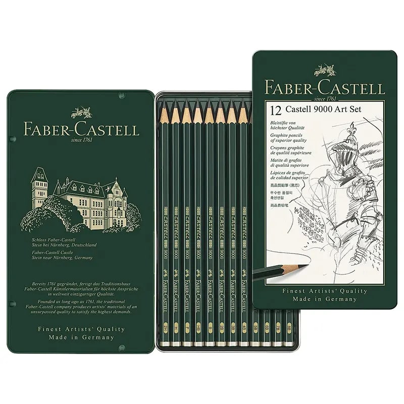 Karandaş 1x12 9000 / 119065 / Faber Castell
