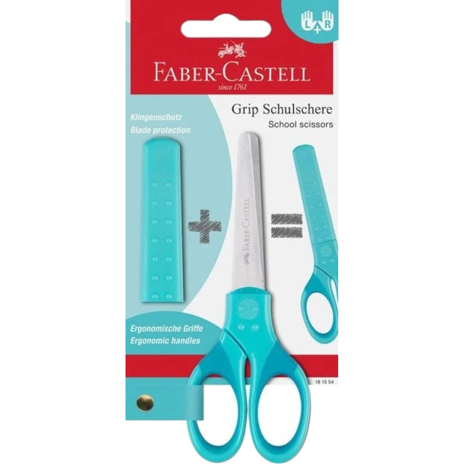 Qayçı uşaq üçün turkuas GRİP 181554 Faber Castell