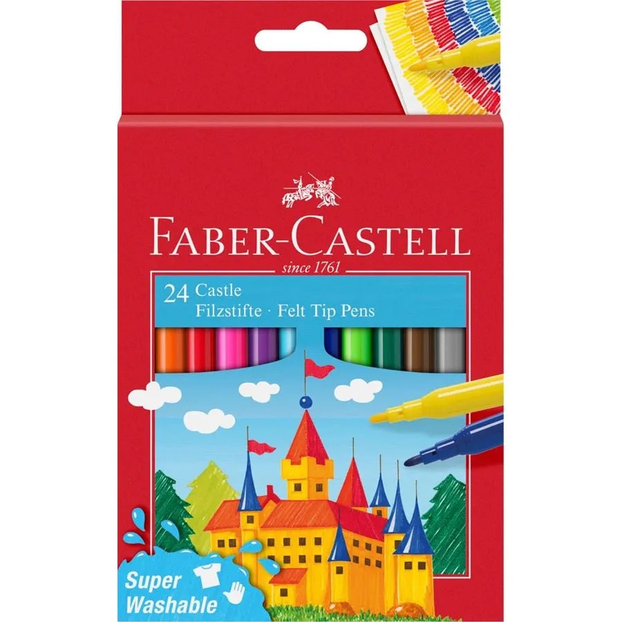 Flomaster 24rəng 554202 Faber Castell