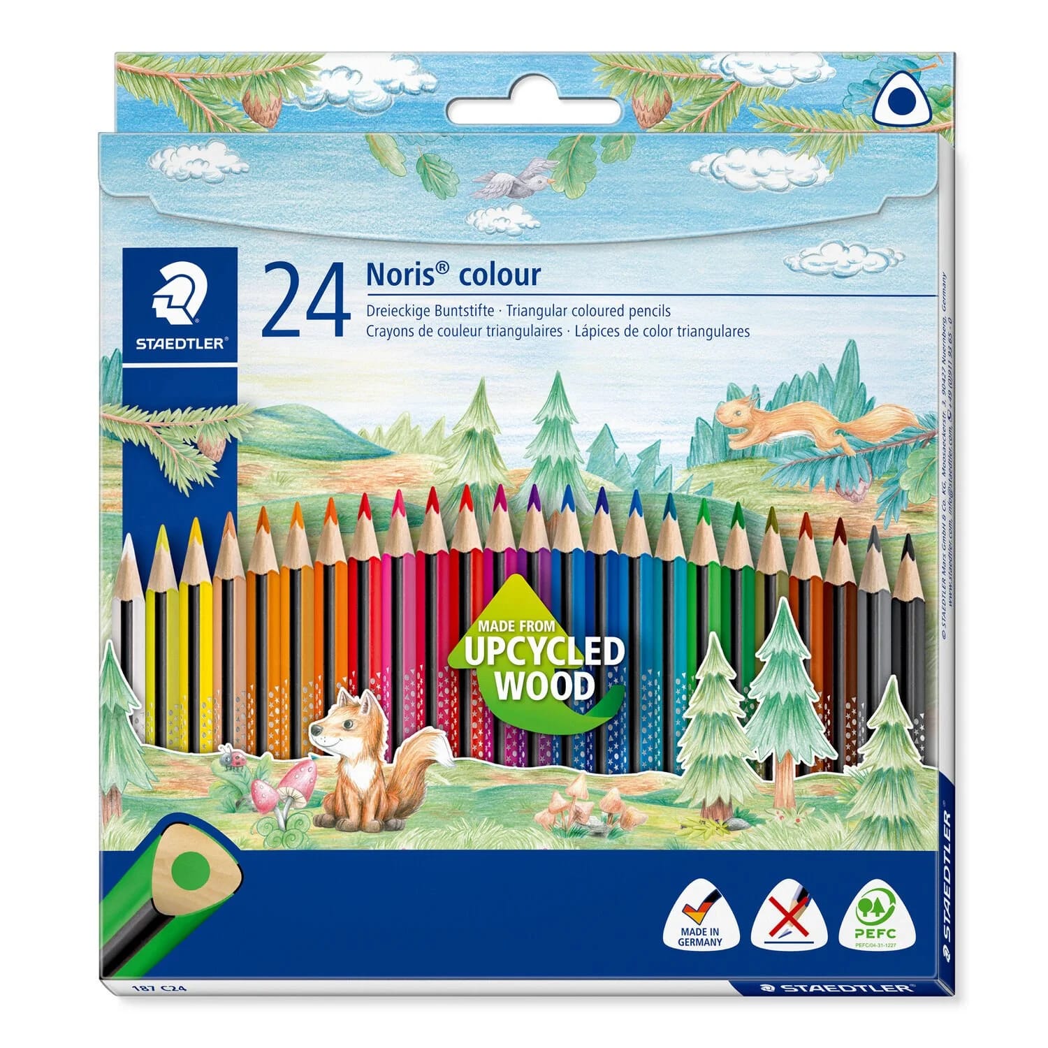 Karandaş rəngli / 24 rəng / 187 C24 / Staedtler